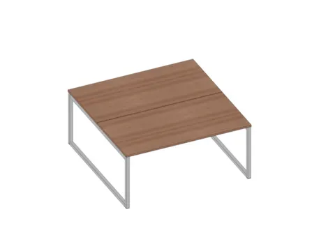 benchtafel,HxBxD 730x1600x1600mm,blad canaletto-hout