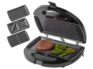 OUTLET Tomado TGM2000B 3-in-1 Multigrill 750W Zwart - 3