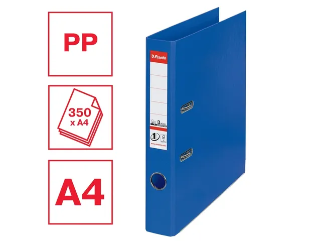 Ordner Esselte No 1 Power PP 50 mm blauw 5 stuks