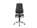 Werkstoel Ergoplus 40 Stof Zwart Esd 450-600mmx460x410-470mm wielen