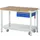 Werkbank 880x1250x700mm Beukenhouten Werkblad 1lade