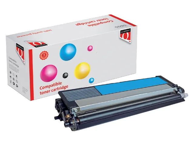 Tonercartridge Quantore alternatief tbv Brother TN-326C blauw