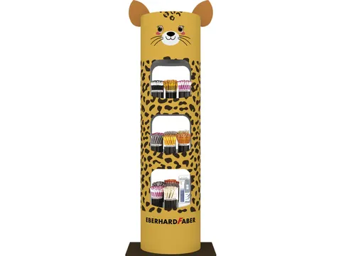 Gelpen Eberhard Faber Animal Erase-it Panda display incl. vulling à 4