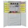 kast met sleufplaat,HxBxD 1950x1000x600mm,9lade(n),RAL5010