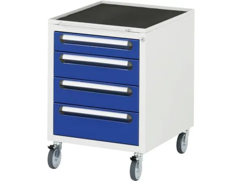 verrijdbaar ladeblok,v. werkbank,HxBxD 690x480x600mm,4lade(n)