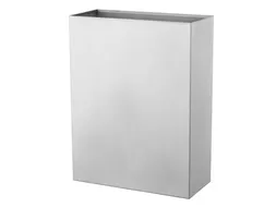 Afvalbak 25 Liter Open Rvs