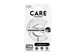 PanzerGlass CARE by Case Transparent w. Silver Kickstand & MagSa
