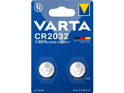 Batterij VARTA knoopcel 2x CR2032 lithium