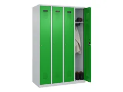 locker,HxBxD 1850x1200x500mm,4vak,vak B 300mm,cil.-slot