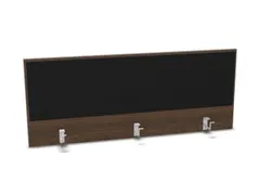 panneau de rehausse p. table de bureau NV brun caryer BN8033-noir