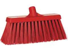 Hygiene 2915-4 bezem 30cm rood harde vezels 330mm