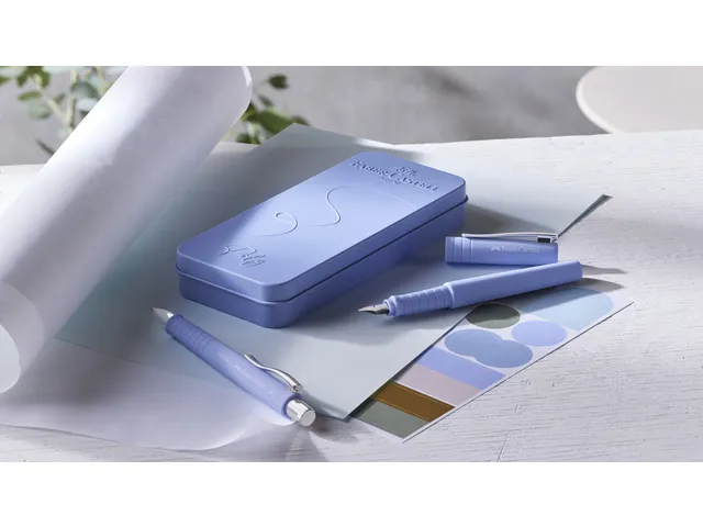 Vulpen Faber-Castell Poly Pen B pale iris.
