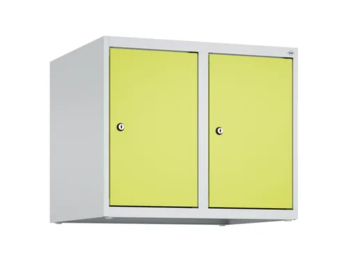 opzetkast,v. locker,2vak.,vak B 300mm,HxBxD 500x600x500mm,cilinderslot