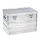Aluminium transportbox,HxLxB 380x590x390mm,wanden gesloten