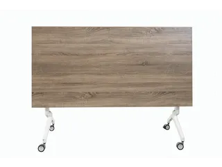 Schaffenburg Klaptafel 120x80cm Blad Havana Kersen 25mm Frame Zwart - 2
