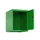 opzetkast,v. locker,1vak.,vak B 400mm,HxBxD 500x400x500mm,cilinderslot