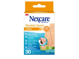 Wondpleister Nexcare active flexible foam waterbestendig 30 stuks asso - 2