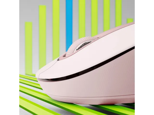 Logitech Signature M650 Muis Maat L Roze