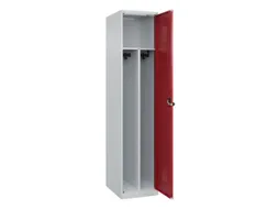 locker voor scheiding van kleding,HxBxD 1850x400x500mm,1vak