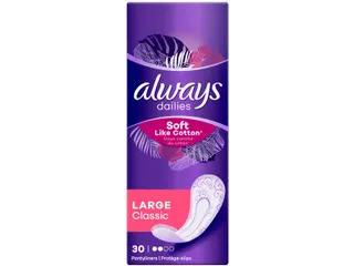 Always Soft Like Cotton Large Inlegkruisjes Classic 30 Stuks - 1