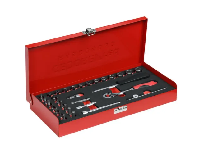 R49004033 Dopsleutelset 1/4 inch 4-13mm 32-delig