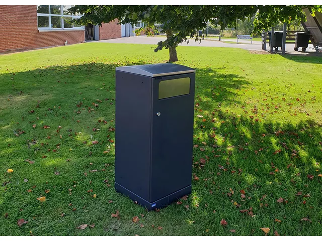 Bica 5078 Buitenafvalbak 100 Liter Antraciet