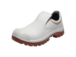 Emma Vera lage S2 veiligheidsschoenen, SRC, ESD, wit/rood, maat W-43,
