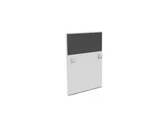 cache de banque d'accueil Bl-blanc BN8010-anthracite