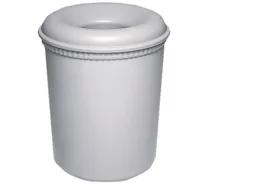 Papiermand vuurbestendig 15L grijs