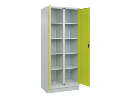 wasgoedverdeelkast,HxBxD 1950x800x500mm,vak B 400mm,cilinderslot