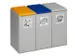 Caisson De Tri Sélectif Module triple HxlxP 570x760x405mm 40L
