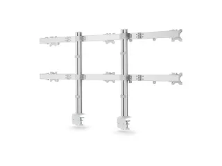 Monitor Arm 6 Schermen tot 32 inch met Crossbar voor Bureau - 2