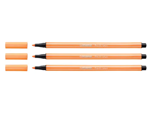 Viltstift STABILO Pen 68/054 medium neon oranje