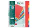 Tabbladen glanskarton 225g 12-delig formaat 24x32cm Assorti