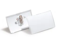 DURABLE naamplaatjes Click Fold 75x40mm