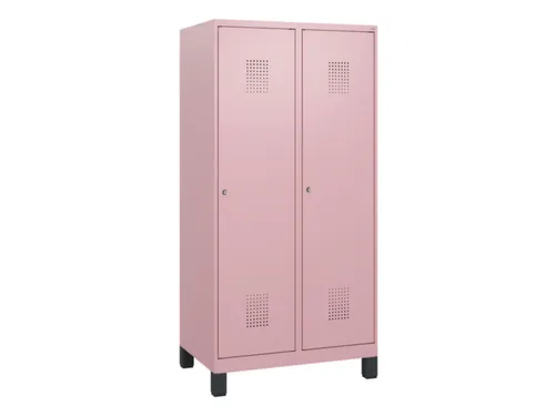 schoollocker,HxBxD 1630x800x500mm,2vak,vak B 400mm,cil.-slot,voeten