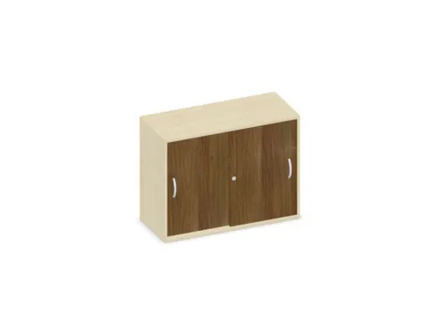 Schuifdeurkast 770x1000x430mm Romp Esdoorn Decor Front Noten