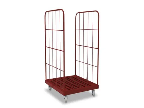 rolcontainer,draagverm. 500kg,HxLxB 1530x815x724mm,nuttige H 1350mm