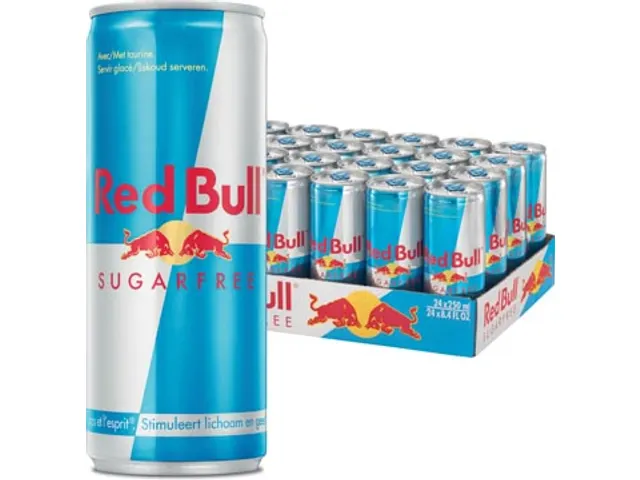 Energiedrank Sugarfree Blik Van 25 CL Tray 24 Stuks