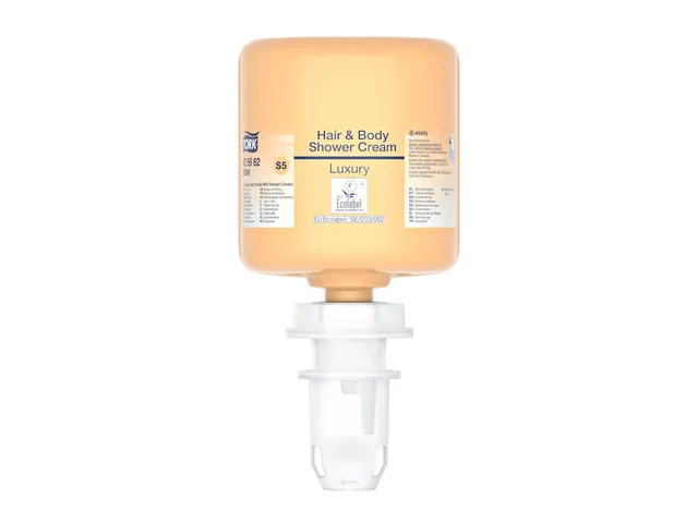 Tork 425662 Luxe Hair & Body Mini Douchezeep Premium S5 525ml Geel