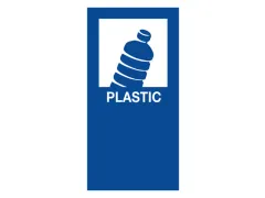 Magneetsticker Plastic BE