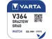Batterij VARTA knoopcel V364/SR60 zilver