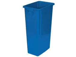 afvalverzamelaar,80l,HxBxD 762x320x460mm,romp PP blauw,gesloten