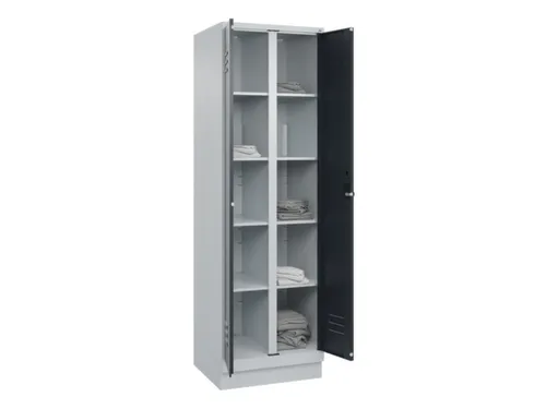 wasgoedverdeelkast,HxBxD 1950x600x500mm,vak B 300mm,draaigrendel