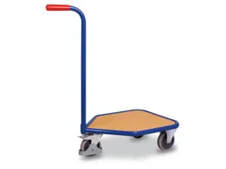 Platformwagen Duwstang 150kg Laadvlak 565x450mm 3 Wielen