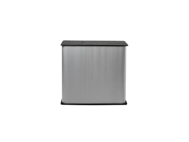 Comptoir d'accueil Professional Square 100x40cm plateau noir