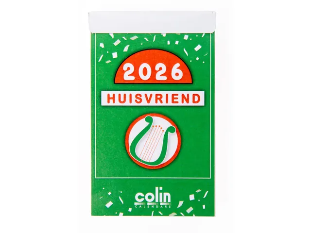 Dagblokkalender Huisvriend 2026