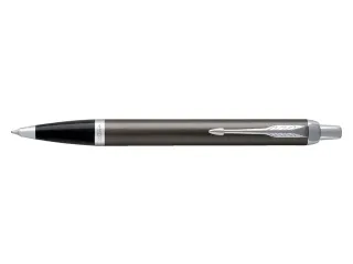 Balpen Parker IM Dark Espresso CT Medium Blauwe inkt - 1