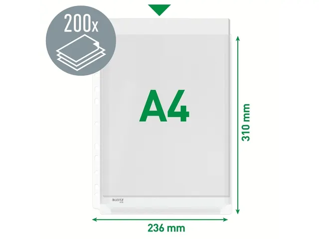 Showtas A4 Leitz 4756 11-gaats met expansievouw 0.17