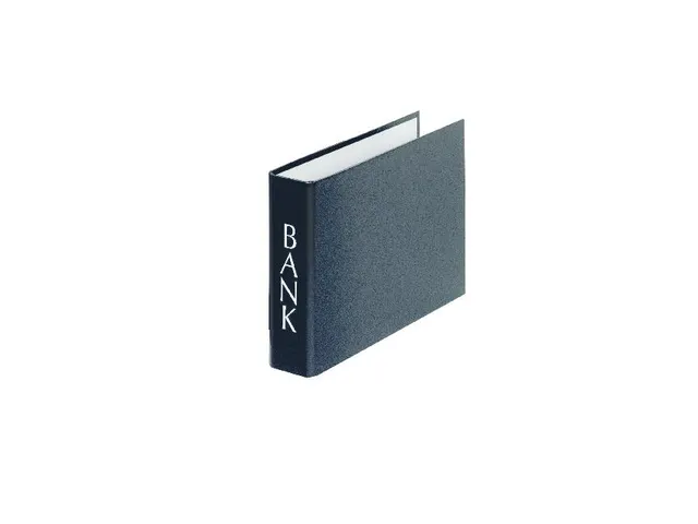 Ordner Bank PP A5 4c m horizontaal zwart